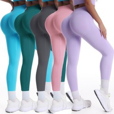 Women's Buttery Soft High Waisted Yoga Pants Tummy Control Full-Length Leggings