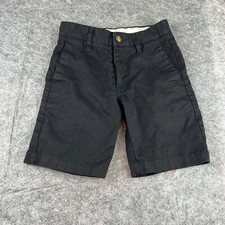 Volcom Youth Frickin Modern Straight Chino Shorts Black Size 10Y 25