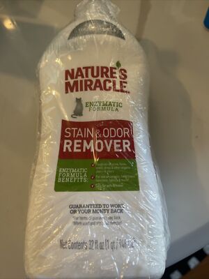 Nature's Miracle Just for Cats UnScented Stain Odor Remover 32 - Main Image