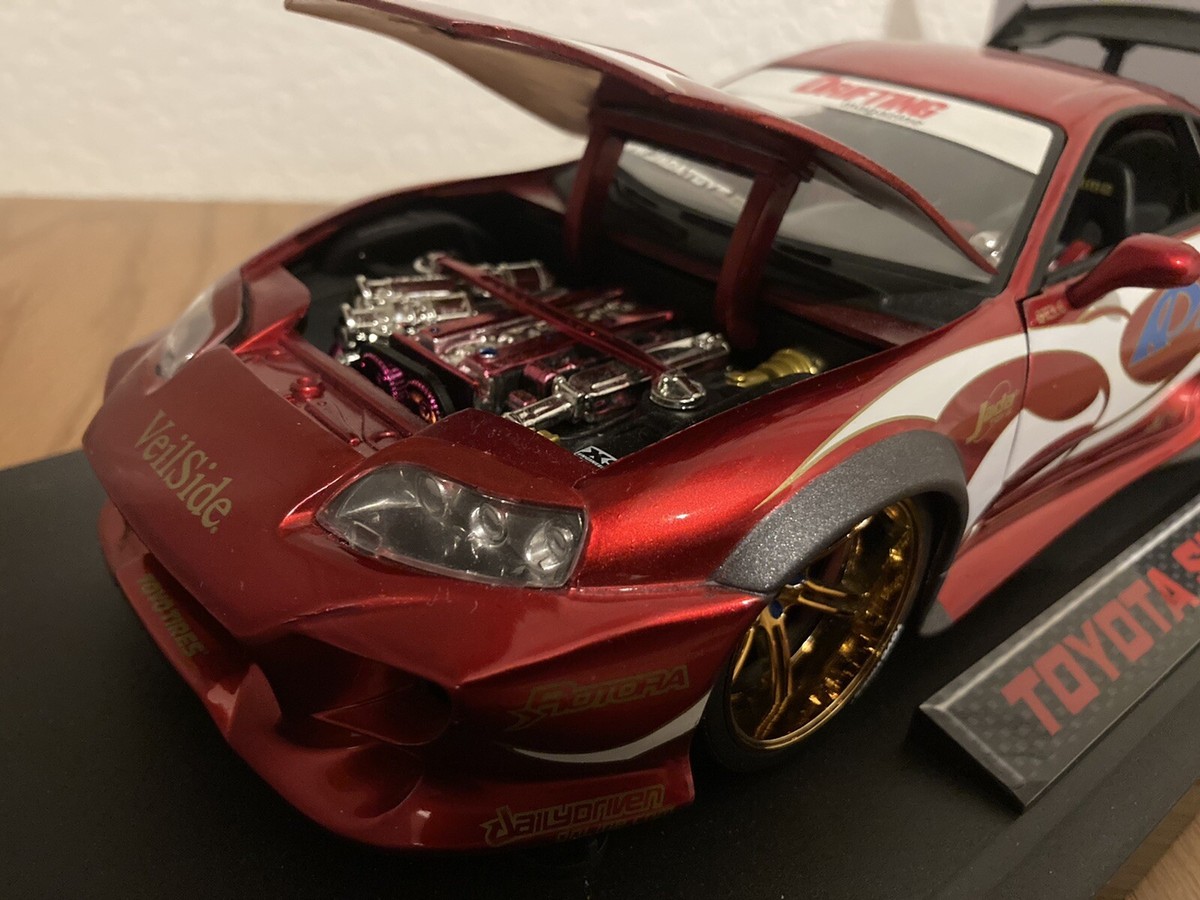 jada toys インポートレーサー　スープラ　1/24 希少 1/18 スケール インポートレーサー トヨタ・スープラ JADA