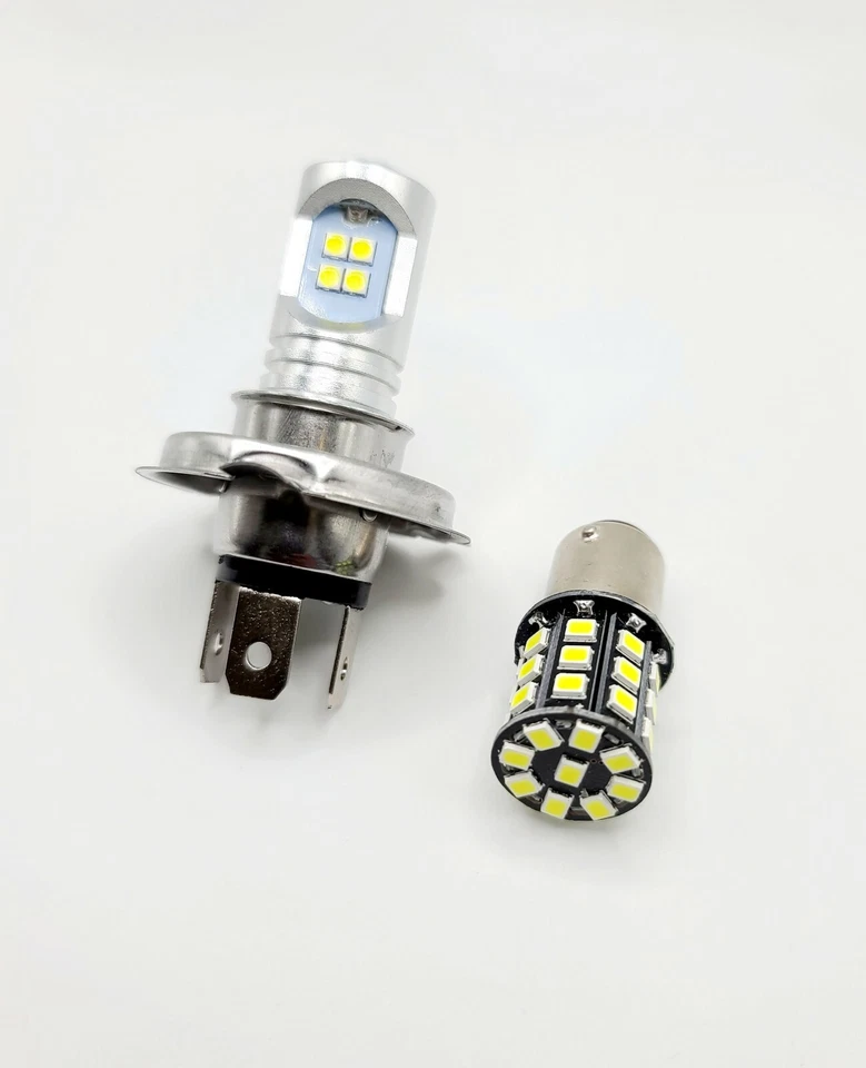 2 bombillas SUPER LED para Polaris Phoenix 200 faro y bombilla trasera 2006 - 2025 Foto 2 de 4