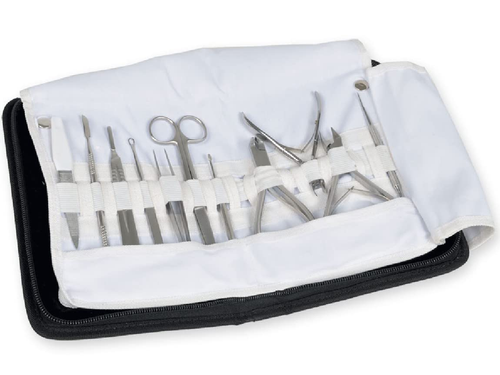 - Kit Podologia per Pedicure E Manicure Professionale, 11 Strumenti in Acciaio I - Foto 11 di 12
