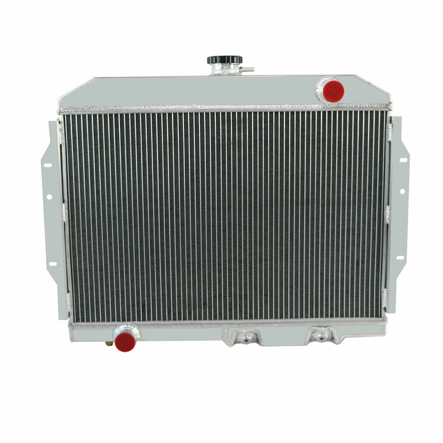 4 Row Aluminum Radiator For AMC AMX/Javelin/Marlin/Rambler/SST V8 66 ...