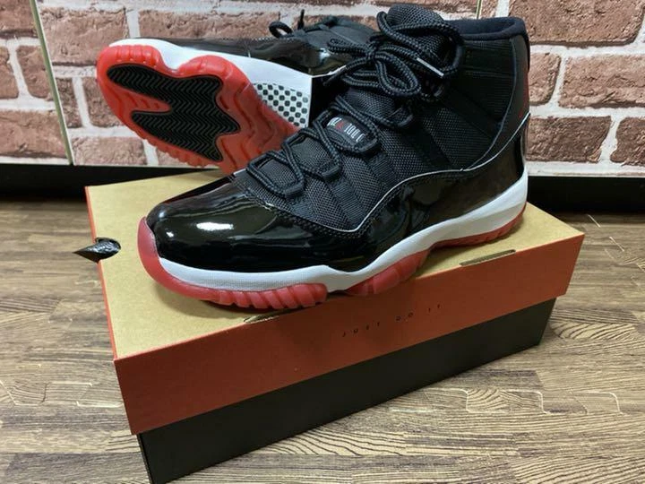 NIKE AIR JORDAN 11 BRED US:9.5(JP:27.5cm) Mint From Japan | eBay