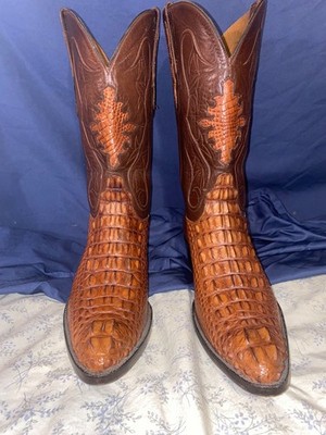 Black Jack 2008 American Alligator Hornback - Color Cigar Size 10.5 US Mens