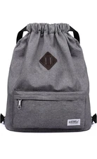 Sports Backpack KAUKKO Drawstring  Bag Shoulder Rucksack