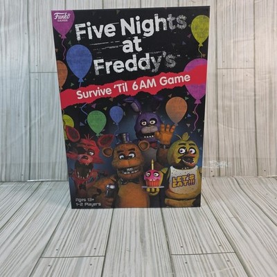 Five Nights at Freddy's Survive 'Til 6 AM Game Board Game NEW Funko 