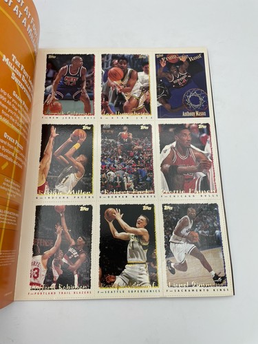 1995 JANUARY NBA INSIDE STUFF MAGAZINE GRANT HILL FRONT COVER With Cards! - Foto 3 di 3