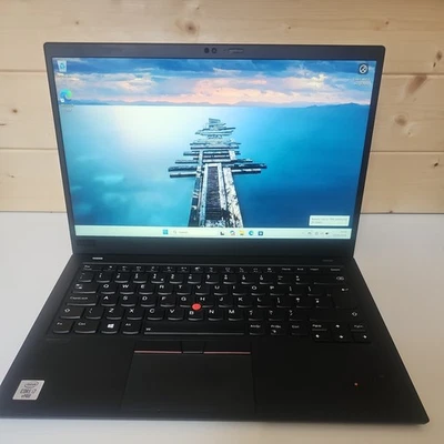 Lenovo ThinkPad X1 Carbon Gen 8 IntelCore i7-10610U 16GB 256GB SSD- 74% battery - Image 1 of 4