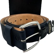 Tex Tan Belt Size 40 Dark Blue New {27}