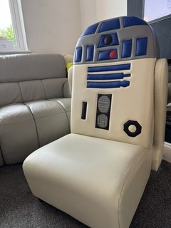 Star Wars handmade R2D2 Children Gaming/reading Chair
