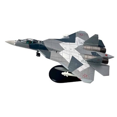Russische Su-57 Su57 im Maßstab 1:100 Stealth Fighter Alloy Flugzeugmodell oo