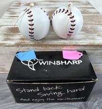 Gender Reveal Baseball Set - 1 Blue Ball, 1 Pink Ball Exploding with Powder