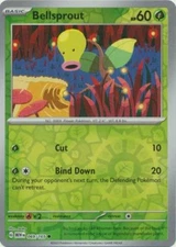 Bellsprout - 069/165 - Common - Reverse Holo - Near Mint