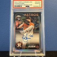 2024 Topps Chrome Update - Autograph Shawn Dubin #RA-SDU Refractor /499 (AU, RC)