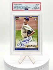 Jacob Misiorowski - 2026 Topps Series 1 - 1991 PSA 9 AUTO 10 #91A-MIS (RC)