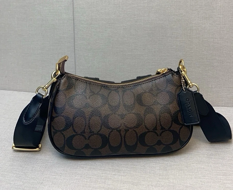 Bolso de hombro para mujer CP114 Denim Ashton Baguette Signature Foto 4 de 4