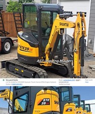 NEW 6173LBS SHANTUI STE35SR Hydraulic Thumb Yanmar EPA4 Engine Hydraulic System