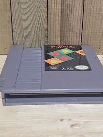 Puzznic Nintendo NES Cartridge TESTED. Cleaned.