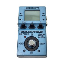 ZOOM MS-70CDR MultiStomp Guitar Multi-Effects Pedal Chorus/Delay/Reverb