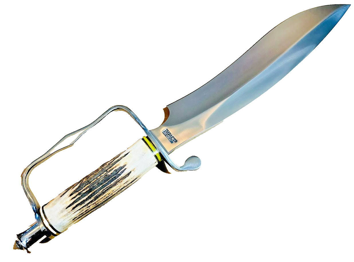 Impact Cutlery Custom Made 19" SASQUATCH BOWIE KNIFE UNUSED Handmade Rare Knives