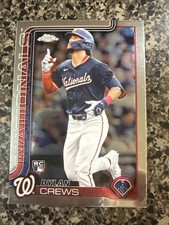 2025 Topps Chrome Dylan Crews (RC) Washington Nationals