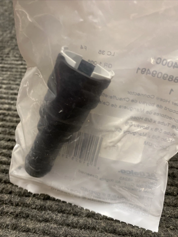 Conector de manguera de calentador de climatización CA Delco #34000 GM# 88909491 Foto 2 de 4