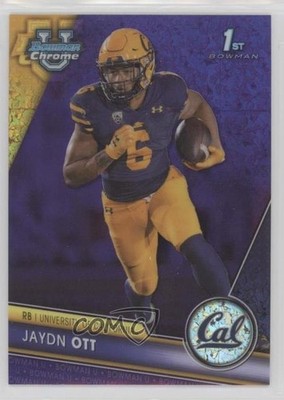 2023 Bowman U Chrome Purple Mini-Diamond Refractor 330/399 Jaydn Ott #52 4r6