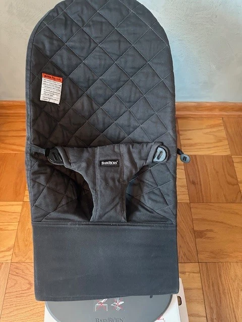 BabyBjorn Convertible Gorila-Silla en Algodón Bliss Edredón Clásico NEGRO Edad 0-2 Foto 3 de 4