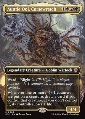 Auntie Ool, Cursewretch MTG Lorwyn Eclipsed Mythic Foil NM x1 - Magic Card