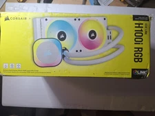 Corsair Icue Link H100i RGB White Missing fans Free Shipping
