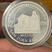 San Juan Bautista 1797-1997 Bicentennial Celebration Mission Proof