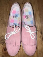 Vintage Brunswick Bowling Shoes Deadstock NIB Women s 8 M Kilty Rose Suede 70s