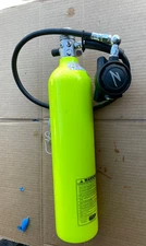 zeagle 19 cuft pony bottle system regulator catalina scuba tank spg bail out