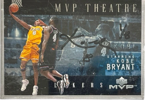 KOBE BRYANT MVP THEATER Autographed 1999-2000