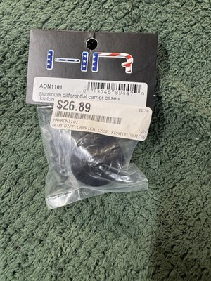HOT RACING AON1101 Aluminum Differential Carrier Case - 1/8 1/7 Arrma BLX