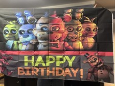 Decoraciones de fiesta de cumpleaños Five Nights of Freddy