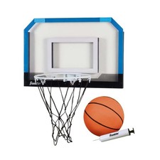 Franklin Sports Mini Basketball Hoop Set Over The Door LED Backboard with Ball