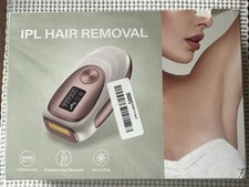 IPL Hair Removal Device Lifetime Use, Full Body Hair Removal, w/Ice-Cooling care