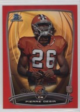 2014 Bowman Chrome Red Refractor /25 Pierre Desir #222 lz7