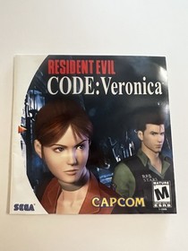RECV Resident Evil Code: Veronica Dreamcast NTSC-U/C 2-Disc Manual CIB Authentic