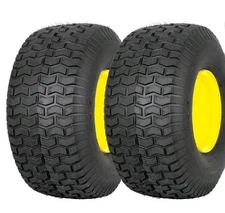 2 Pcs 20x8.00-8 Lawn Mower Tires 4 Ply Tractor Turf Tire And Wheel Assembly