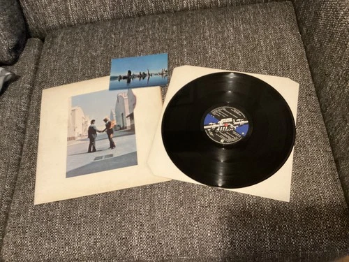 Pink Floyd Wish You Were Here U.K. 1975 1st issue LP record A1 B4
