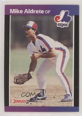 1989 Donruss Traded Mike Aldrete #T-25 te2