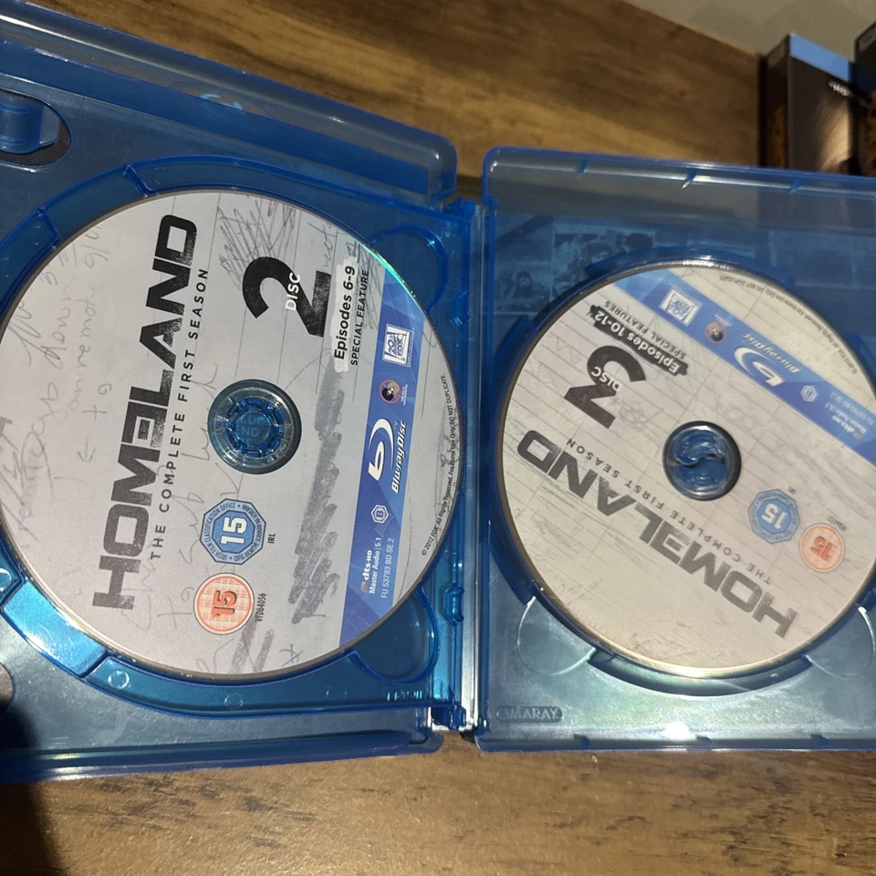 Homeland Seasons 1 2 & 3 On Blu-ray & DVD. 2 Brand New Sealed. See Photos - Image 4 of 4