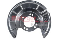 Metzger Spritzblech, Bremsscheibe 6115560 FüR Ford