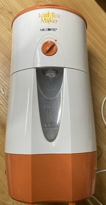Mr. Coffee Ice Tea Maker 3 Quart Unit Only No Pitcher Tested Orange TM30P