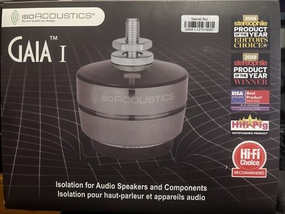 IsoAcoustics GAIA I Loudspeaker Isolators - Max 220 lbs (Pack of 4)