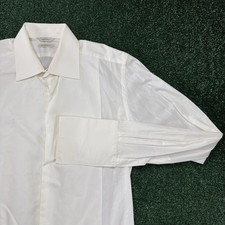 Suitsupply Tuxedo Egyptian Cotton Men's Long Sleeve Button Shirt 42-7 16.5 White