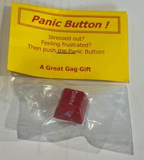 Red Panic Button for Computer Keyboard - Great Gag Gift - Stocking Stuffer